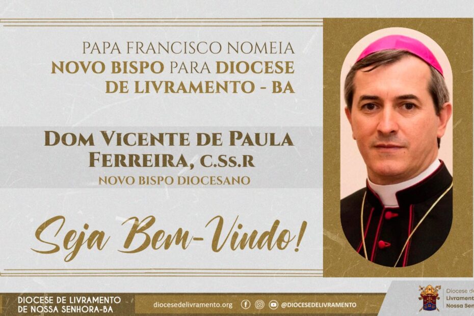 Papa nomeia novo bispo para diocese de Itumbiara (GO)